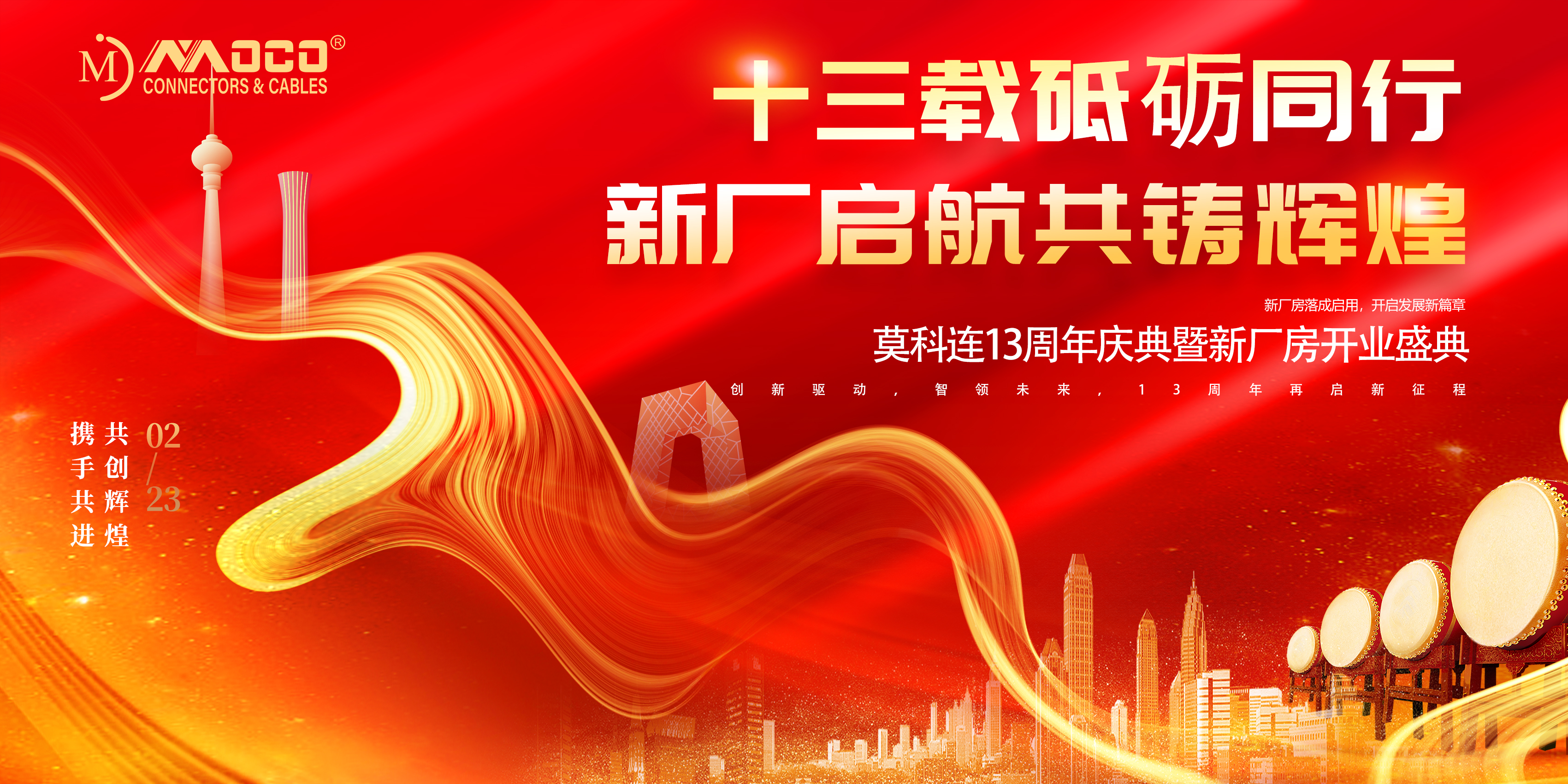 莫科连：创新驱动，智领未来，13周年再启新征程！